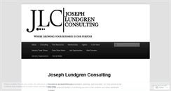 Desktop Screenshot of josephlundgrenconsulting.com